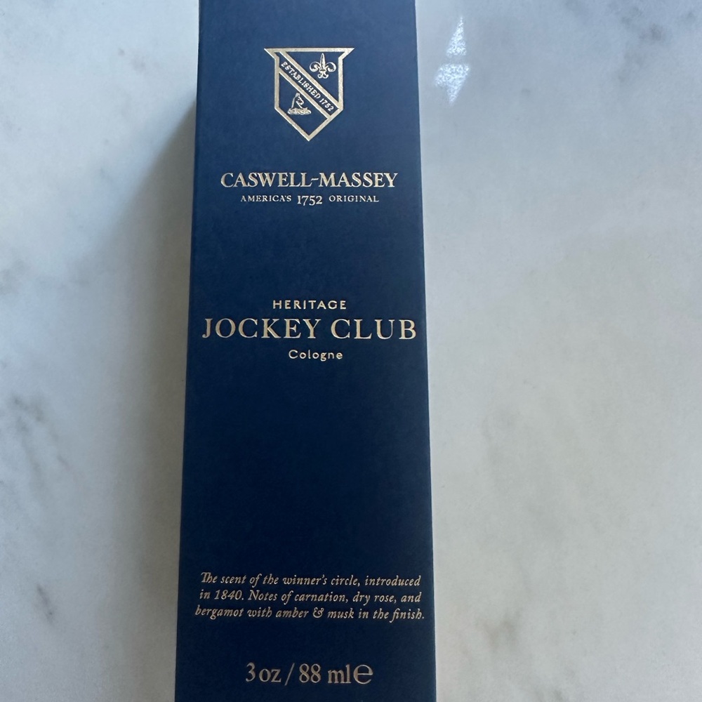 Brand new in box Caswell Massey Jockey Club
